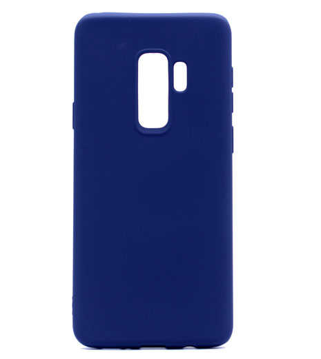 Galaxy Uyumlu S9 Plus Kılıf Zore Premier Silikon Kapak-Lacivert