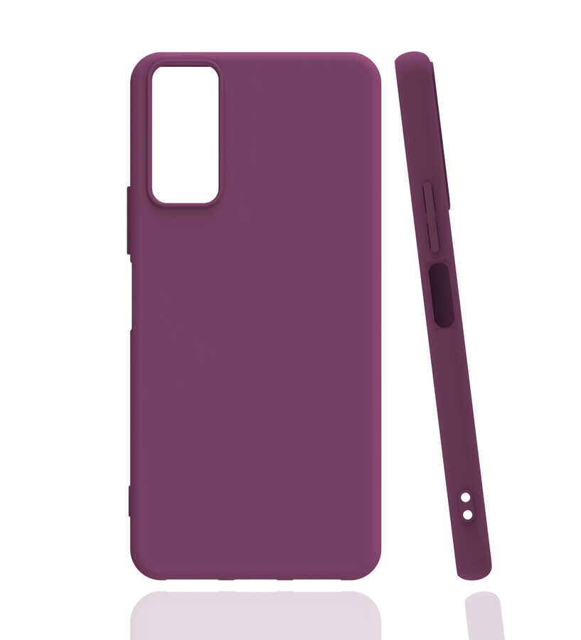 Vivo Y11S Kılıf Zore Biye Silikon-Mor