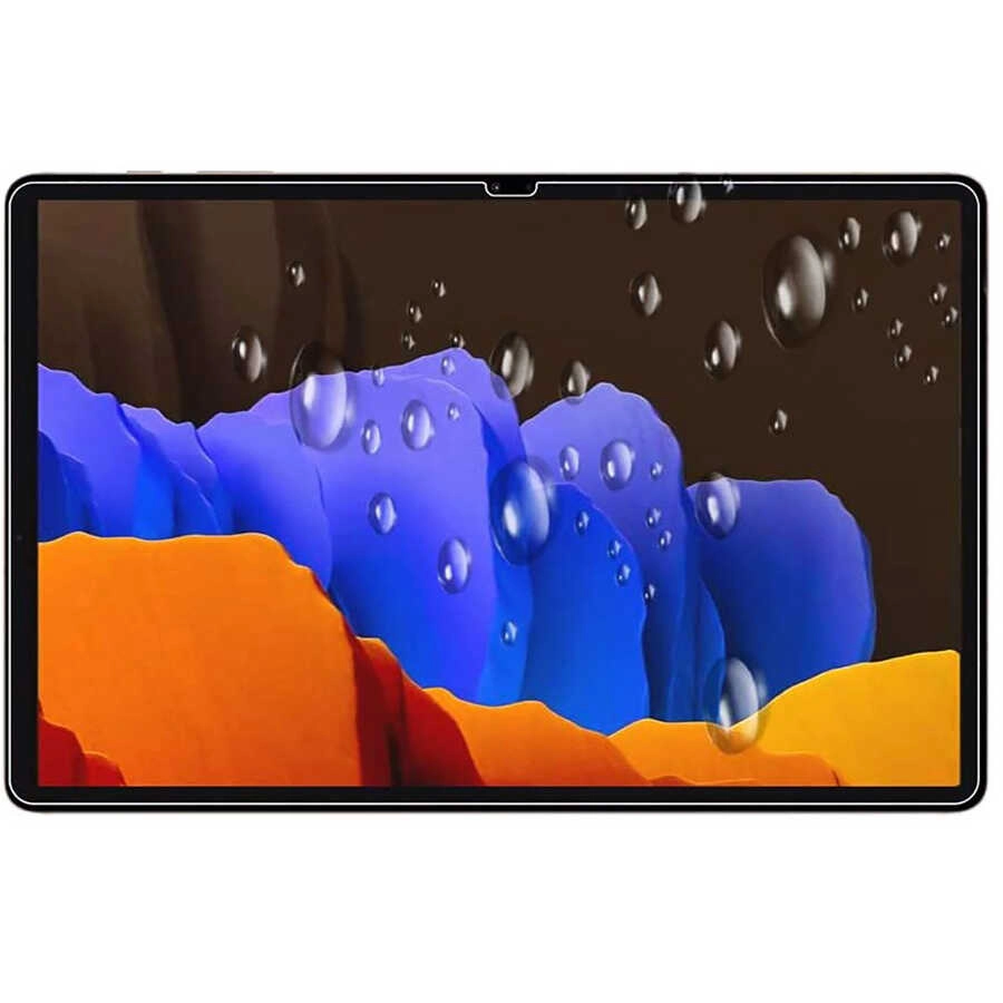 Galaxy Uyumlu Tab S7 FE LTE (T737-T736-T733-T730) Zore Tablet Blue Nano Ekran Koruyucu