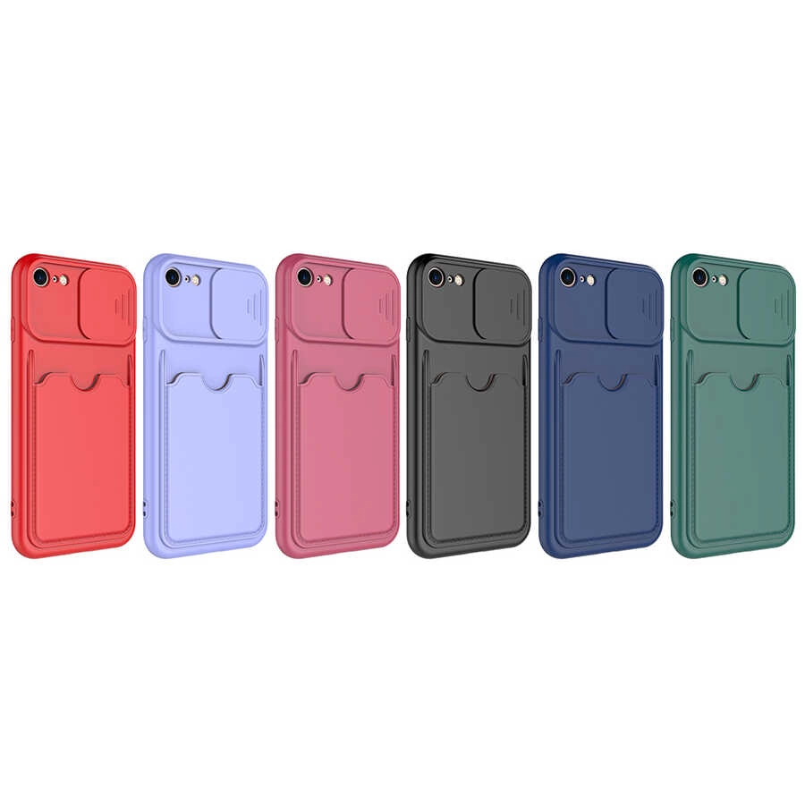 iPhone Uyumlu 7 Kılıf ​Zore Kartix Kapak