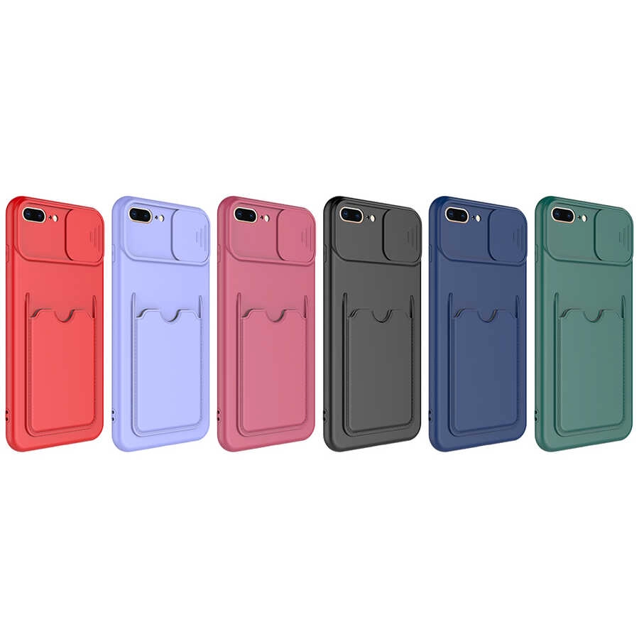 iPhone Uyumlu 7 Plus Kılıf ​Zore Kartix Kapak