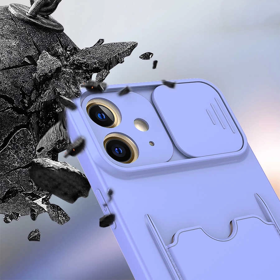 iPhone Uyumlu 12 Kılıf ​Zore Kartix Kapak