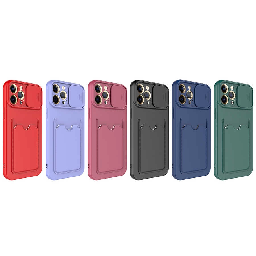 iPhone Uyumlu 12 Pro Max Kılıf ​Zore Kartix Kapak