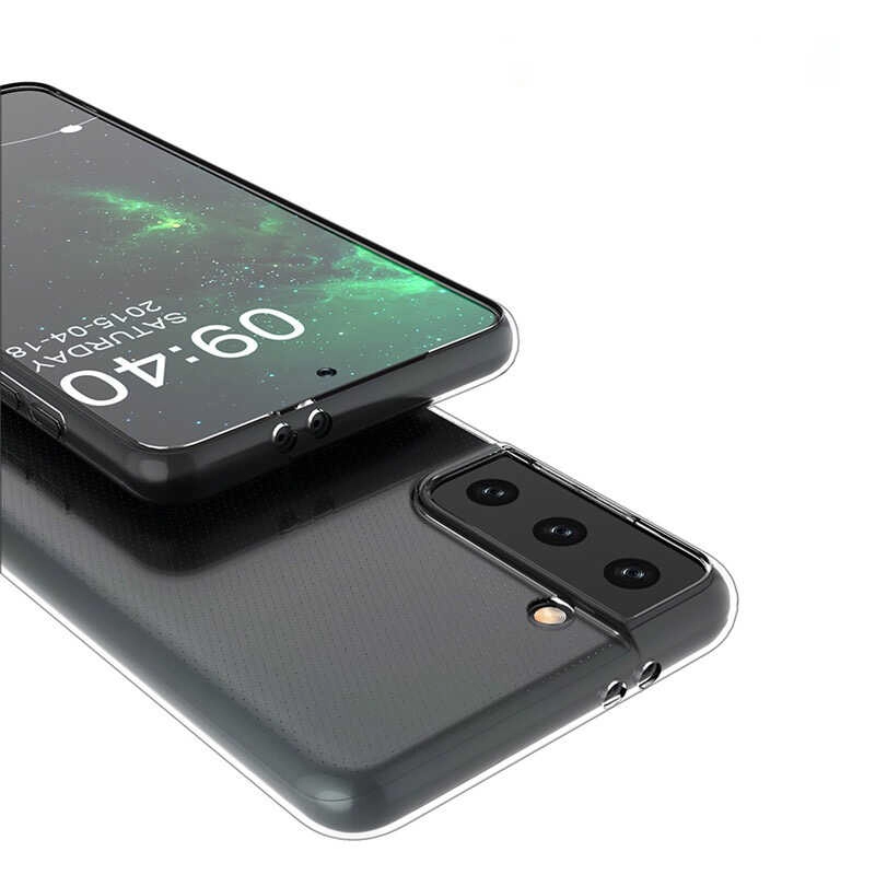 Galaxy Uyumlu S21 FE Kılıf Zore Süper Silikon Kapak