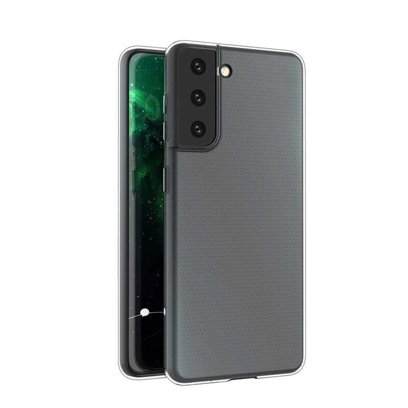 Galaxy Uyumlu S21 FE Kılıf Zore Süper Silikon Kapak
