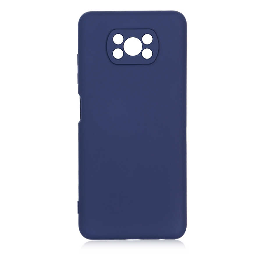 Xiaomi Uyumlu  Poco X3 Kılıf Zore Mara Lansman Kapak-Lacivert