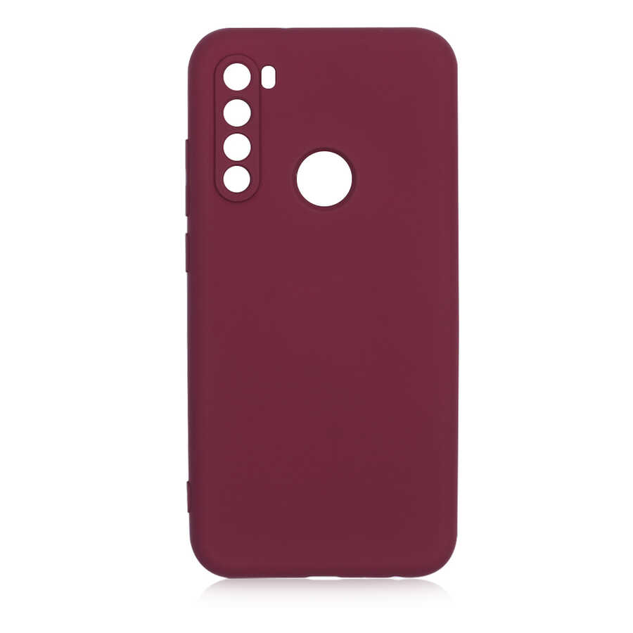 Xiaomi Uyumlu  Redmi Note 8 Kılıf Zore Mara Lansman Kapak-Koyu mor