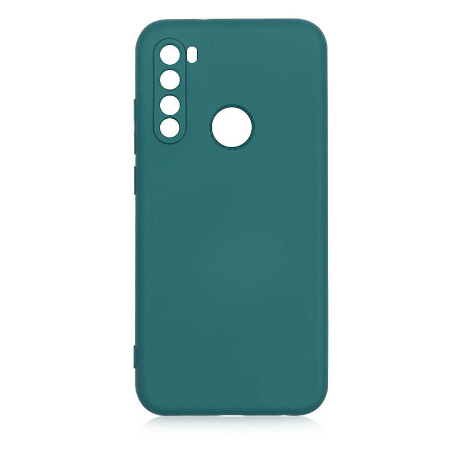 Xiaomi Uyumlu  Redmi Note 8 Kılıf Zore Mara Lansman Kapak-Koyu yeşil