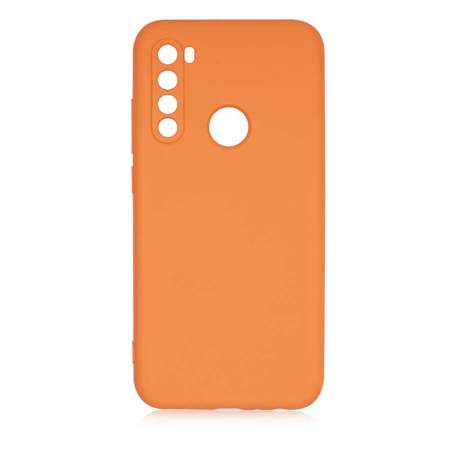 Xiaomi Uyumlu  Redmi Note 8 Kılıf Zore Mara Lansman Kapak-Turuncu