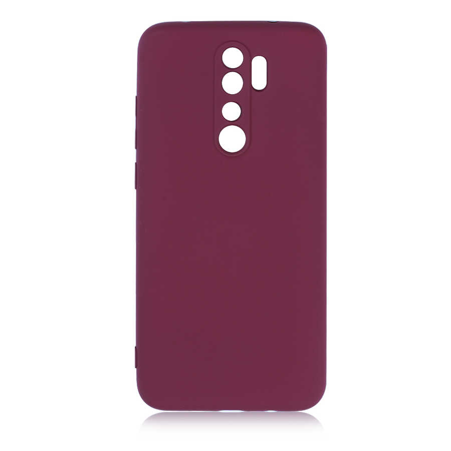 Xiaomi Uyumlu  Redmi Note 8 Pro Kılıf Zore Mara Lansman Kapak-Koyu mor