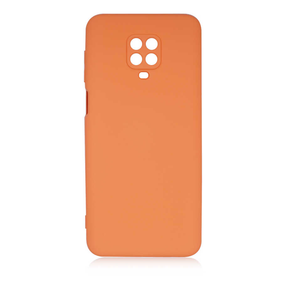 Xiaomi Uyumlu  Redmi Note 9S Kılıf Zore Mara Lansman Kapak-Turuncu