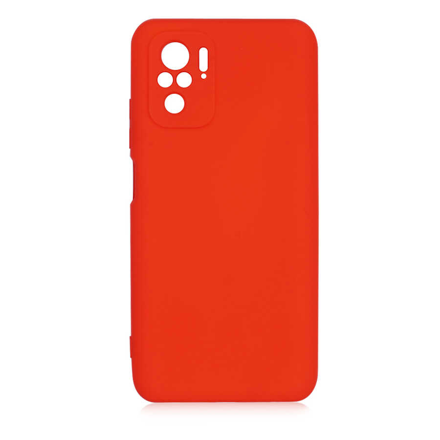 Xiaomi Uyumlu  Redmi Note 10S Kılıf Zore Mara Lansman Kapak-Kırmızı