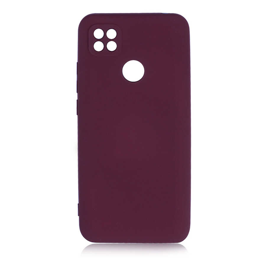 Xiaomi Uyumlu  Redmi 9C Kılıf Zore Mara Lansman Kapak-Koyu mor