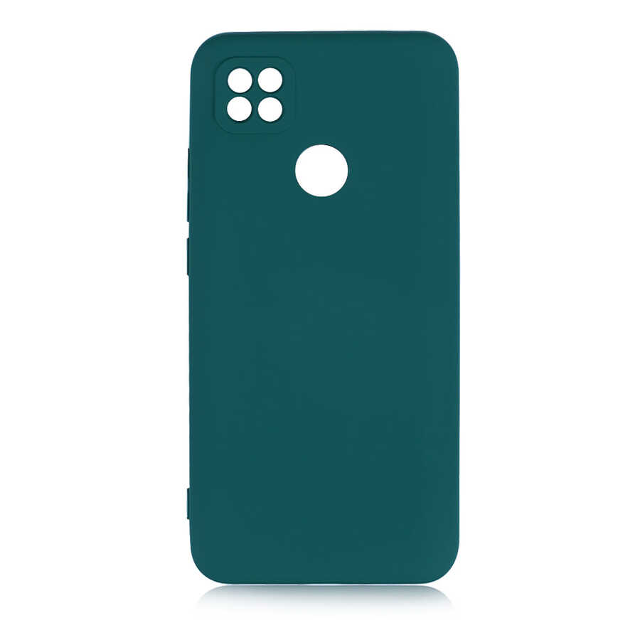 Xiaomi Uyumlu  Redmi 9C Kılıf Zore Mara Lansman Kapak-Koyu yeşil