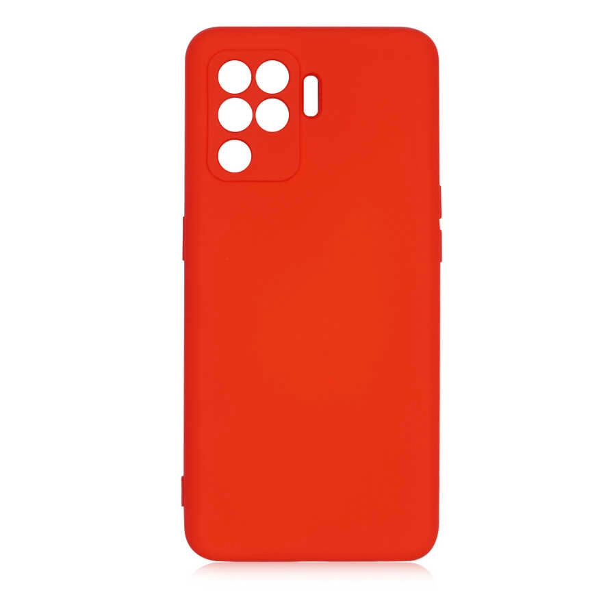 Oppo Reno 5 Lite Kılıf Zore Mara Lansman Kapak-Pembe koyu