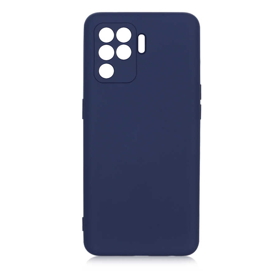 Oppo Reno 5 Lite Kılıf Zore Mara Lansman Kapak-Lacivert