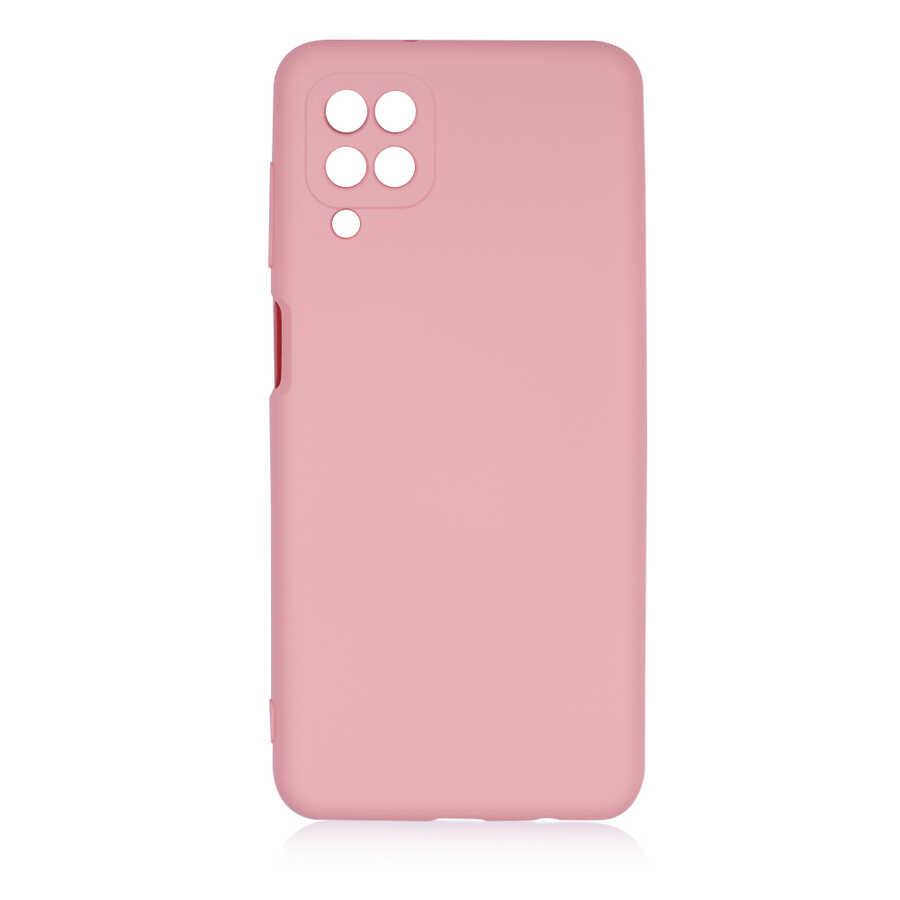 Galaxy Uyumlu A12 Kılıf Zore Mara Lansman Kapak-Pembe açık