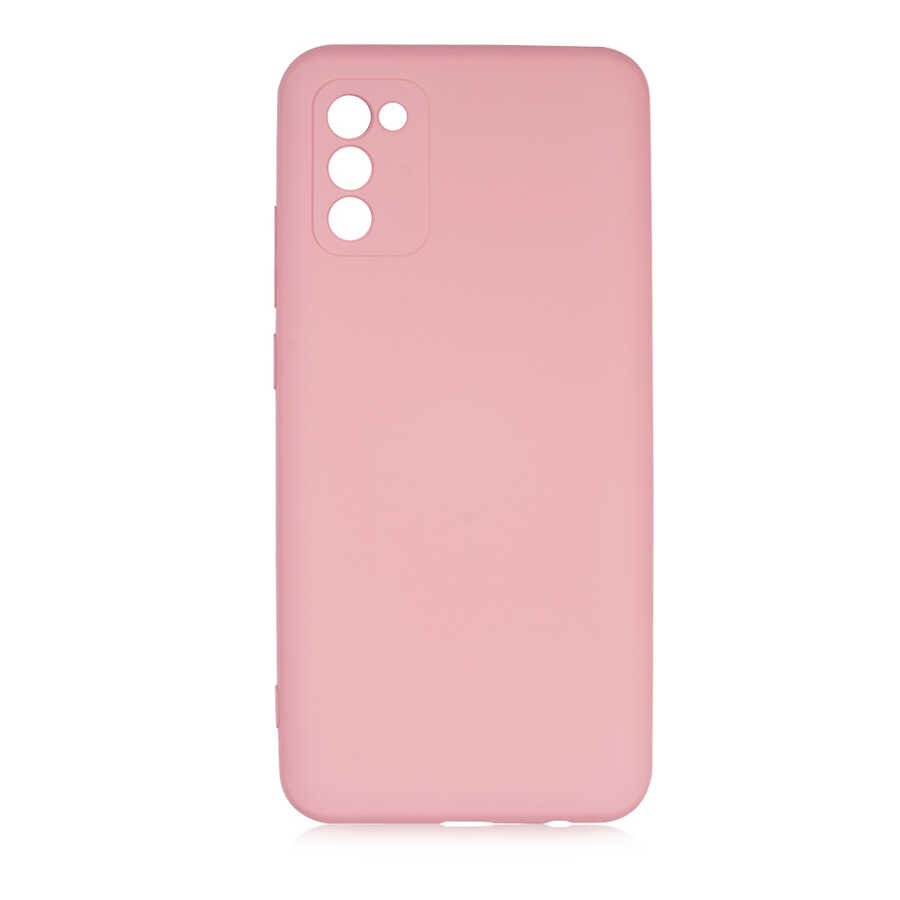 Galaxy Uyumlu A02S Kılıf Zore Mara Lansman Kapak-Pembe açık