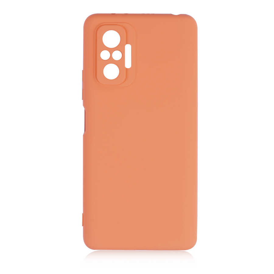 Xiaomi Uyumlu  Redmi Note 10 Pro Kılıf Zore Mara Lansman Kapak-Turuncu