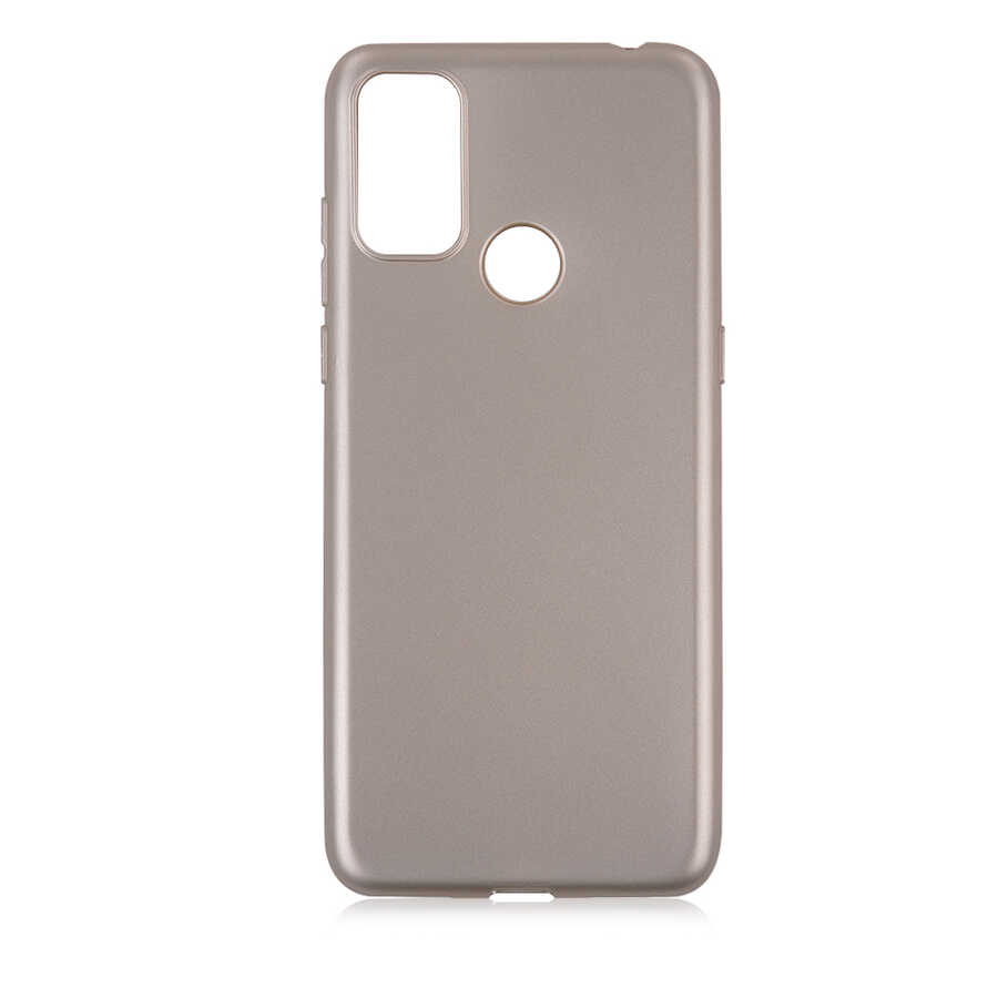 Alcatel 1S 2021 Kılıf Zore Premier Silikon Kapak-Gold