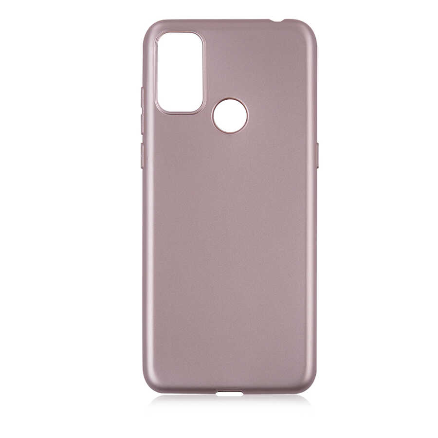 Alcatel 1S 2021 Kılıf Zore Premier Silikon Kapak-Rose gold