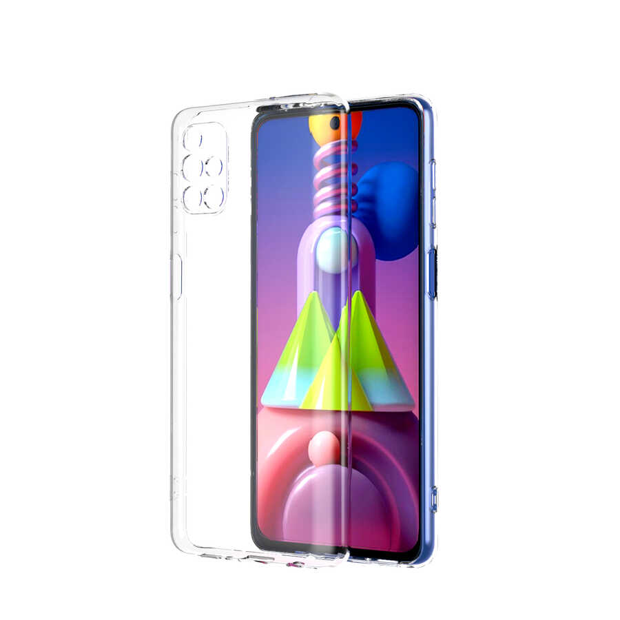 Galaxy Uyumlu M51 Kılıf Zore Kamera Korumalı Süper Silikon Kapak
