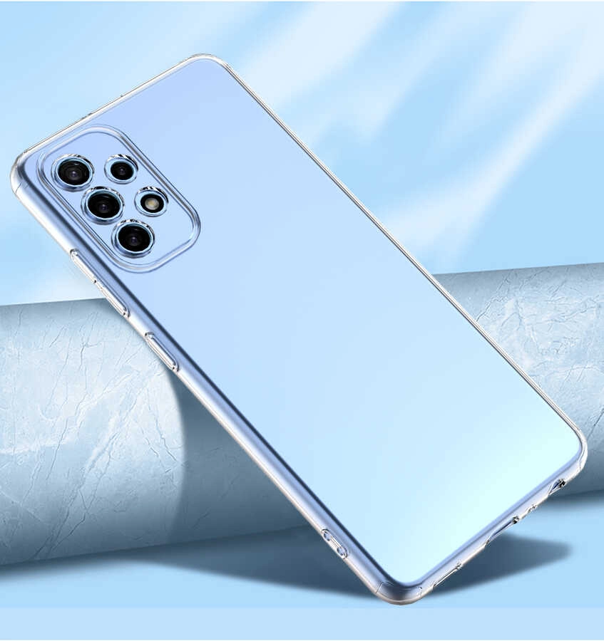 Galaxy Uyumlu A72 Kılıf Zore Kamera Korumalı Süper Silikon Kapak