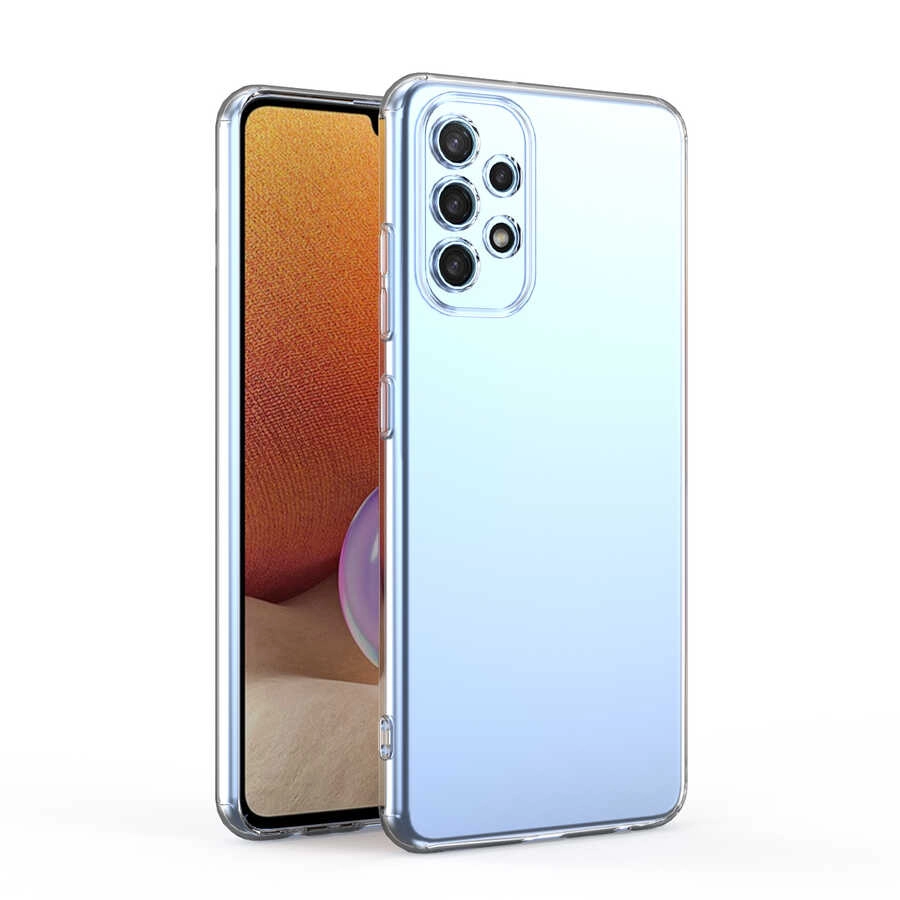 Galaxy Uyumlu A72 Kılıf Zore Kamera Korumalı Süper Silikon Kapak