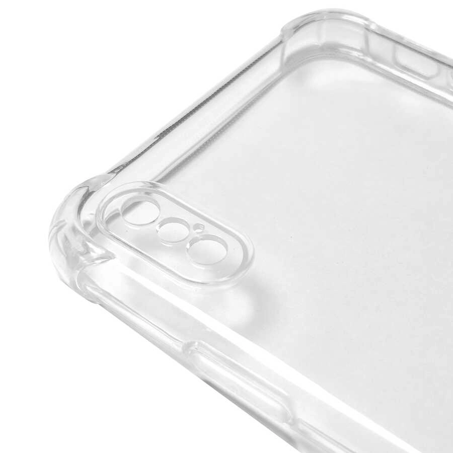 iPhone Uyumlu XS Max 6.5 Kılıf Zore Kamera Korumalı Nitro Anti Shock Silikon
