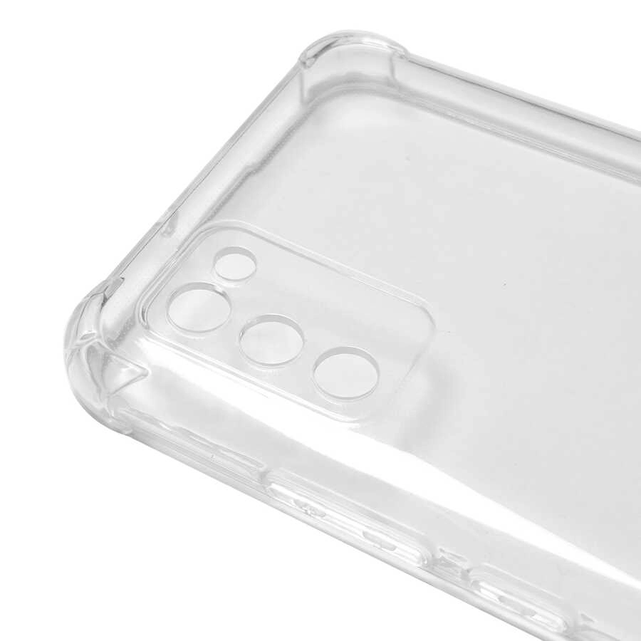 Galaxy Uyumlu A02S Kılıf Zore Kamera Korumalı Nitro Anti Shock Silikon