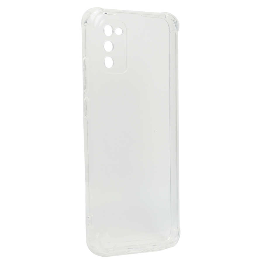 Galaxy Uyumlu A02S Kılıf Zore Kamera Korumalı Nitro Anti Shock Silikon