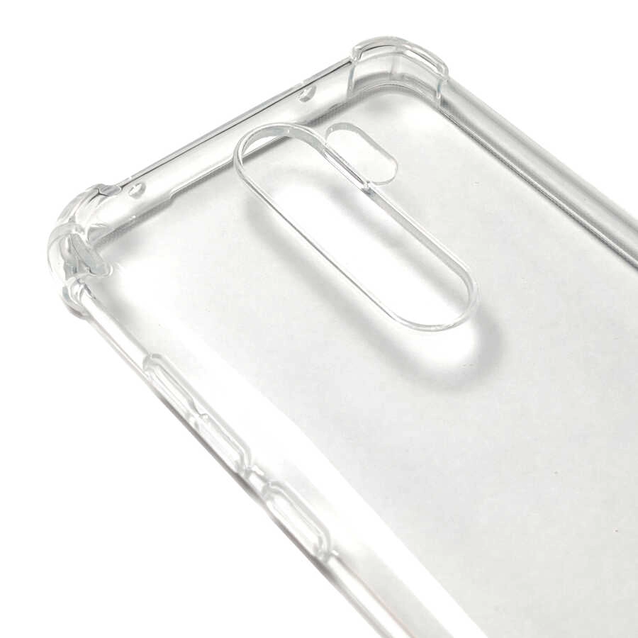 Xiaomi Uyumlu  Redmi Note 8 Pro Kılıf Zore Kamera Korumalı Nitro Anti Shock Silikon