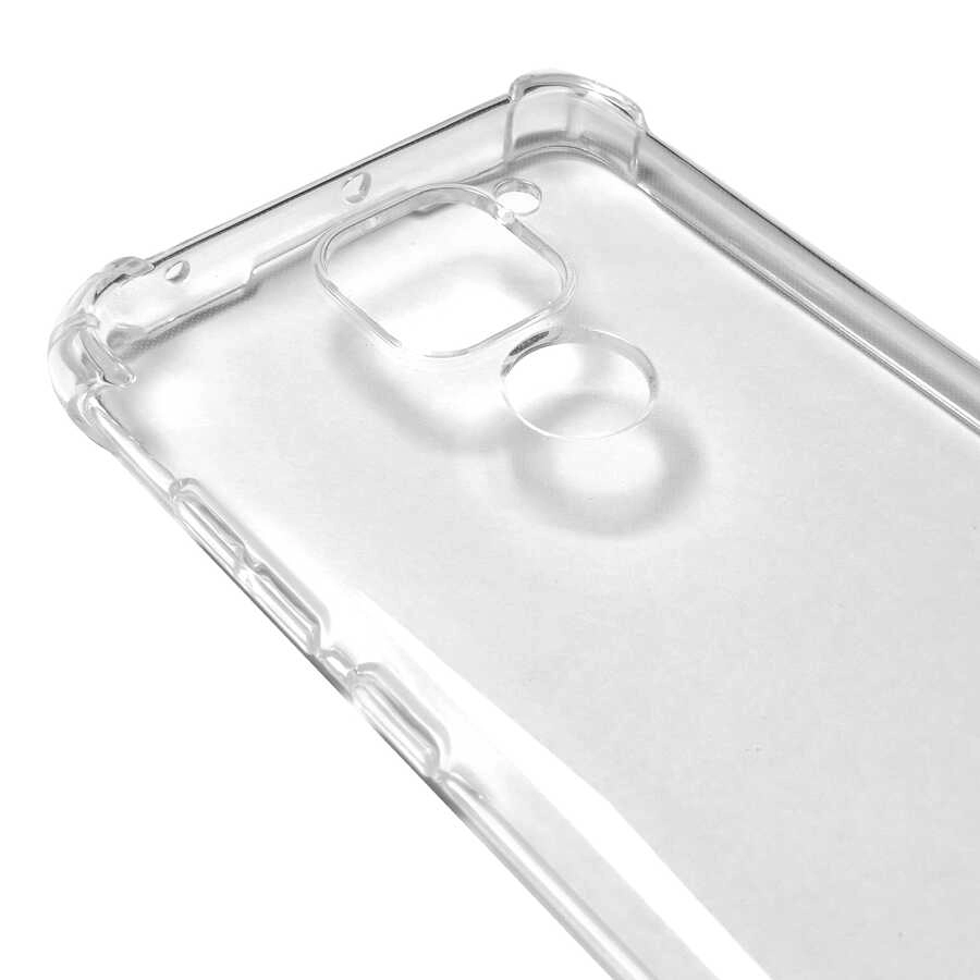 Xiaomi Uyumlu  Redmi Note 9 Kılıf Zore Kamera Korumalı Nitro Anti Shock Silikon