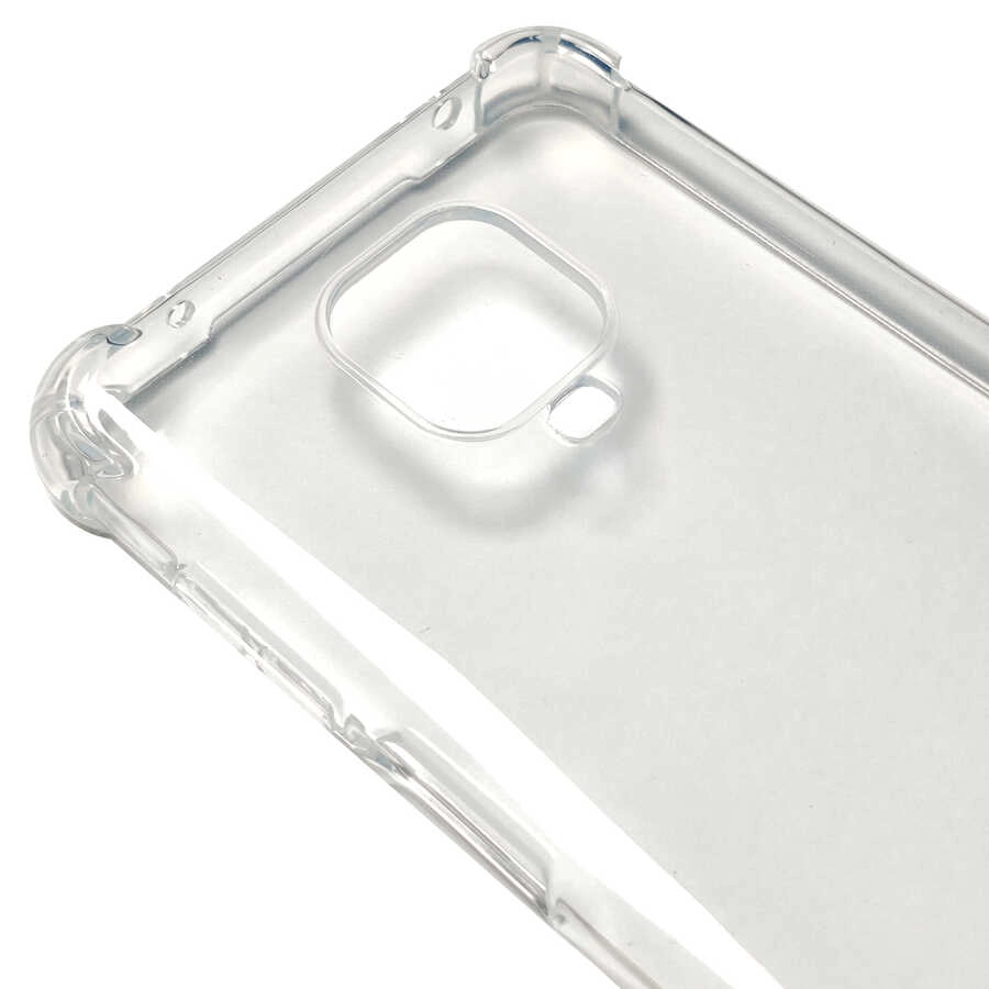 Xiaomi Uyumlu  Redmi Note 9S Kılıf Zore Kamera Korumalı Nitro Anti Shock Silikon