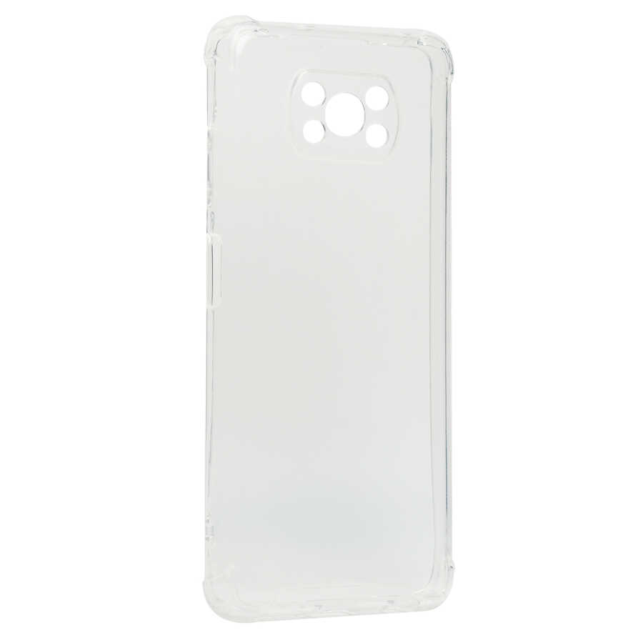Xiaomi Uyumlu  Poco X3 Kılıf Zore Kamera Korumalı Nitro Anti Shock Silikon
