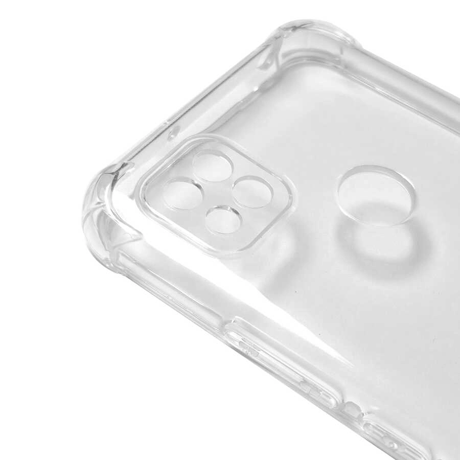 Xiaomi Uyumlu  Redmi 9C Kılıf Zore Kamera Korumalı Nitro Anti Shock Silikon