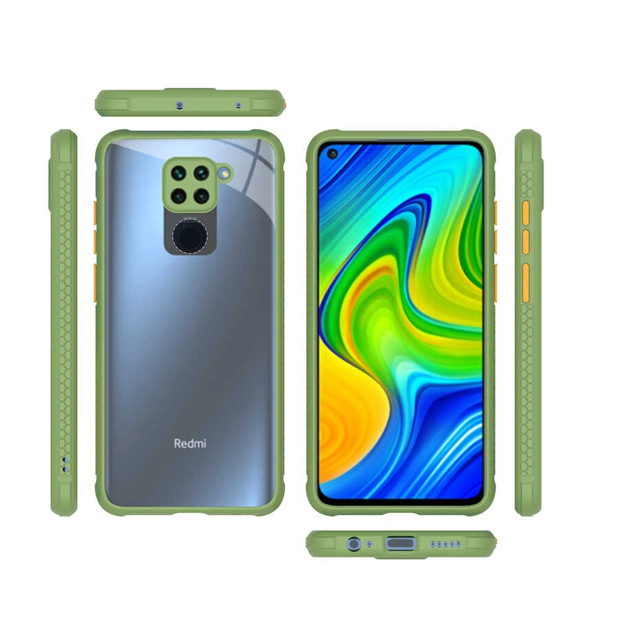 Xiaomi Uyumlu  Redmi Note 9 Kılıf ​​Zore Kaff Kapak