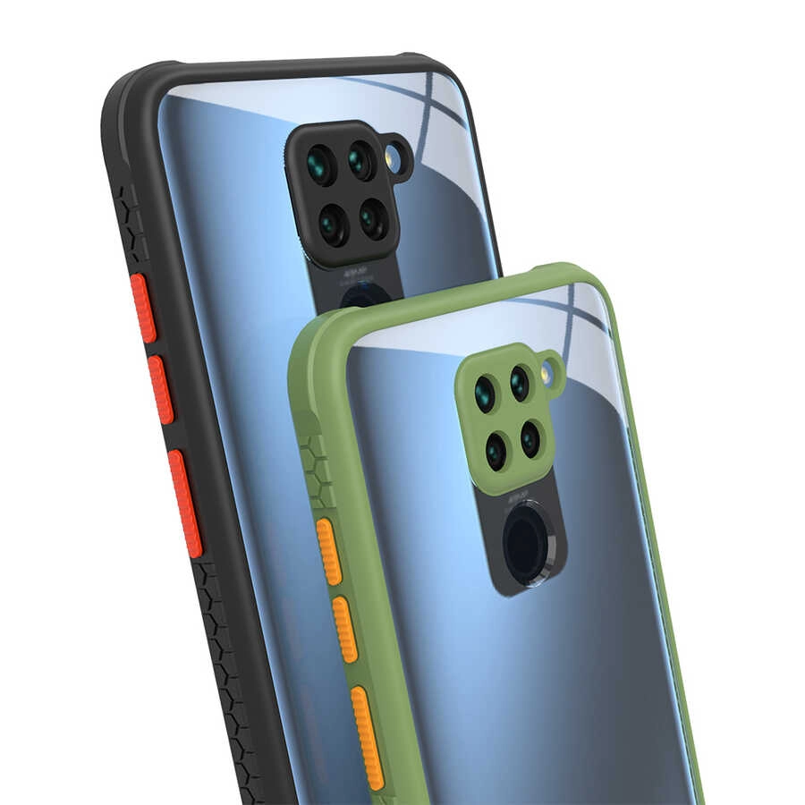 Xiaomi Uyumlu  Redmi Note 9 Kılıf ​​Zore Kaff Kapak