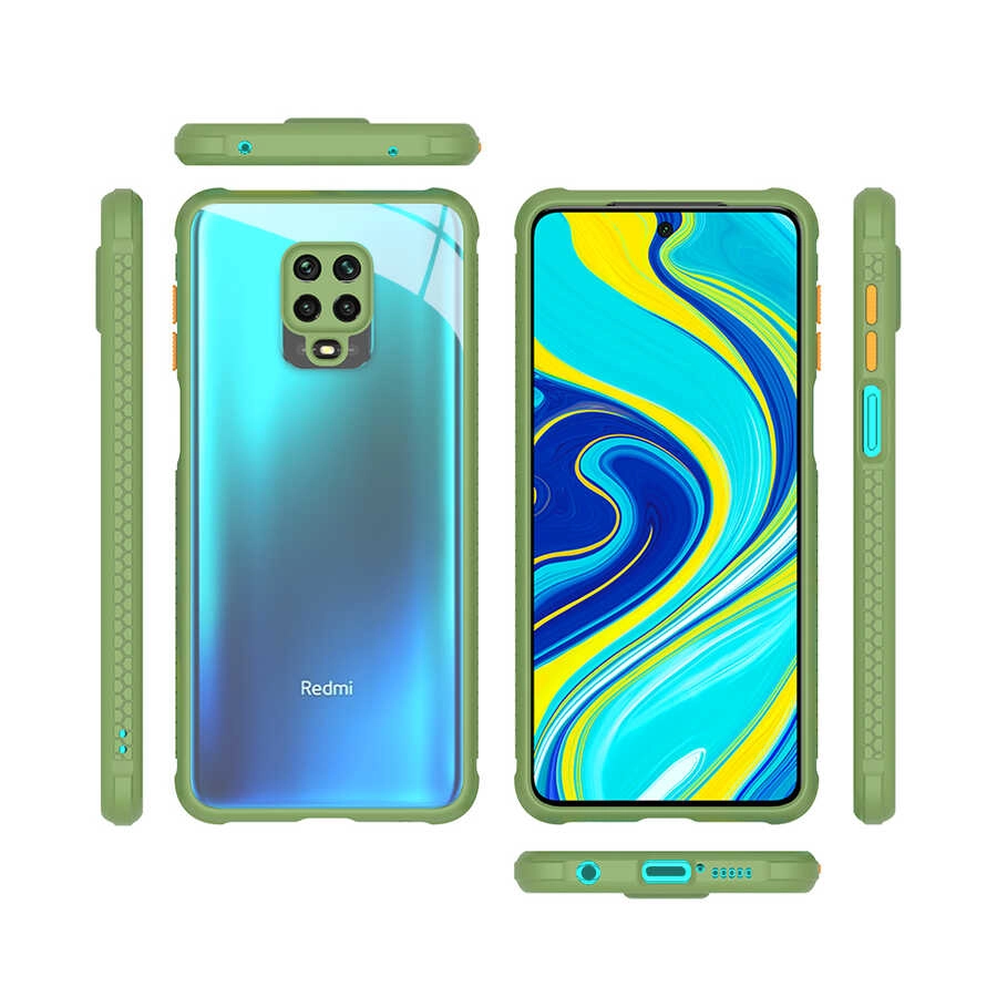 Xiaomi Uyumlu  Redmi Note 9S Kılıf ​​Zore Kaff Kapak