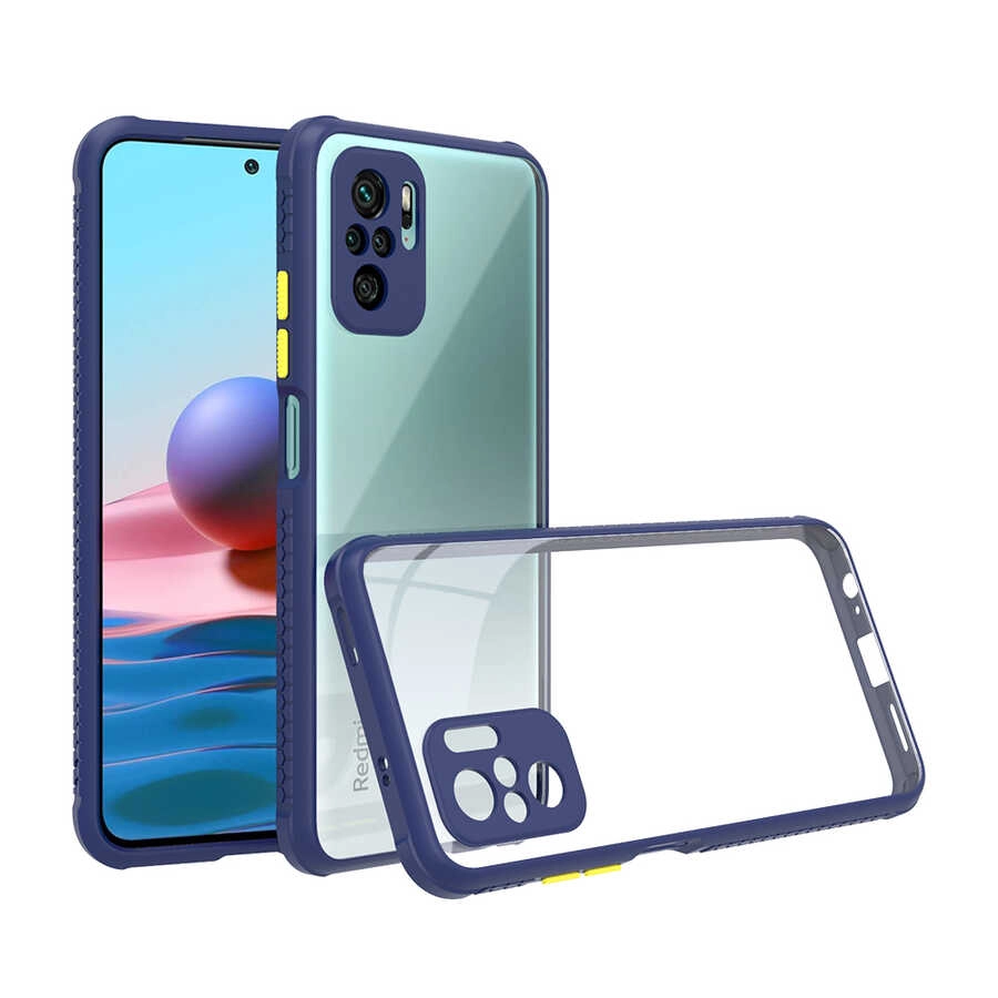 Xiaomi Uyumlu  Redmi Note 10S Kılıf ​​Zore Kaff Kapak