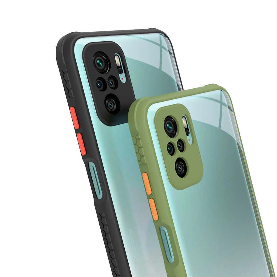 Xiaomi Uyumlu  Redmi Note 10S Kılıf ​​Zore Kaff Kapak