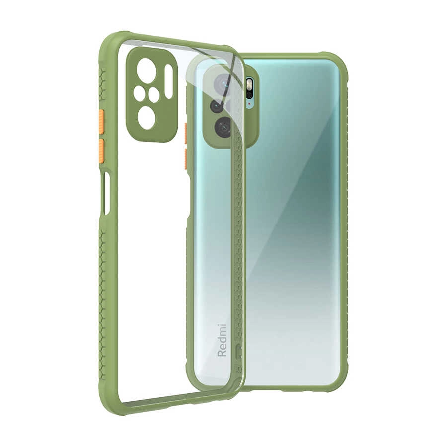 Xiaomi Uyumlu  Redmi Note 10S Kılıf ​​Zore Kaff Kapak