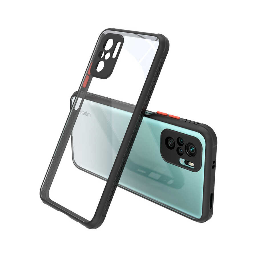 Xiaomi Uyumlu  Redmi Note 10S Kılıf ​​Zore Kaff Kapak