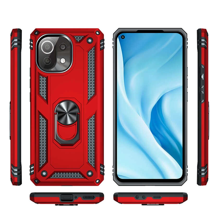 Xiaomi Uyumlu  Mi 11 Lite Kılıf Zore Vega Kapak