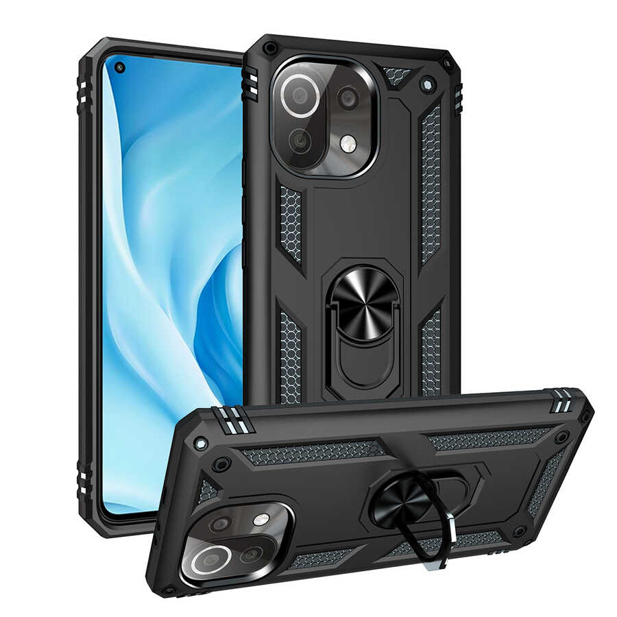 Xiaomi Uyumlu  Mi 11 Lite Kılıf Zore Vega Kapak