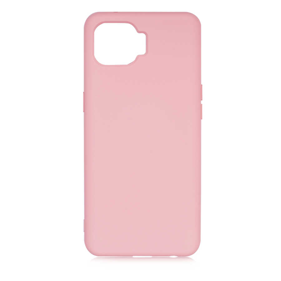 Oppo Reno 4 Lite Kılıf Zore Mara Lansman Kapak-Pembe açık