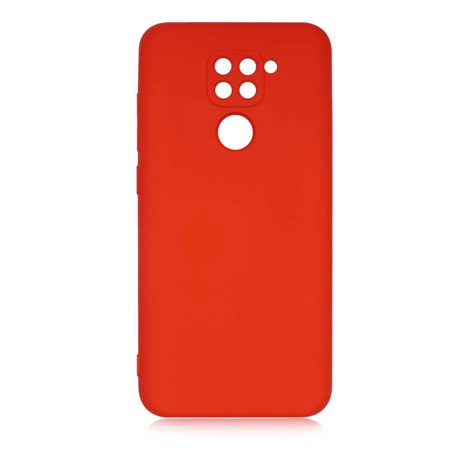 Xiaomi Uyumlu  Redmi Note 9 Kılıf Zore Mara Lansman Kapak-Kırmızı