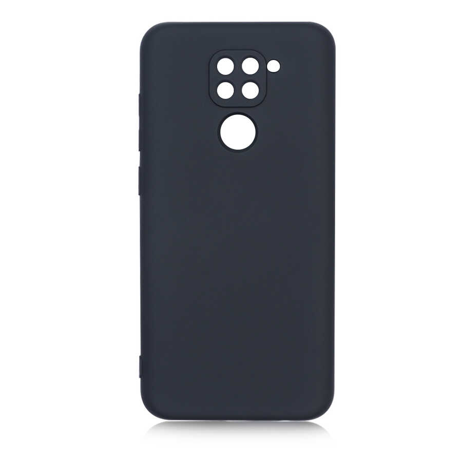 Xiaomi Uyumlu  Redmi Note 9 Kılıf Zore Mara Lansman Kapak-Siyah