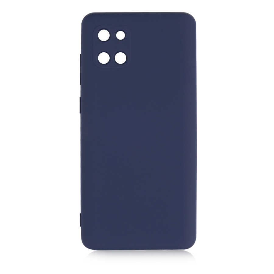 Galaxy Uyumlu A81 (Note 10 Lite) Kılıf Zore Mara Lansman Kapak-Lacivert