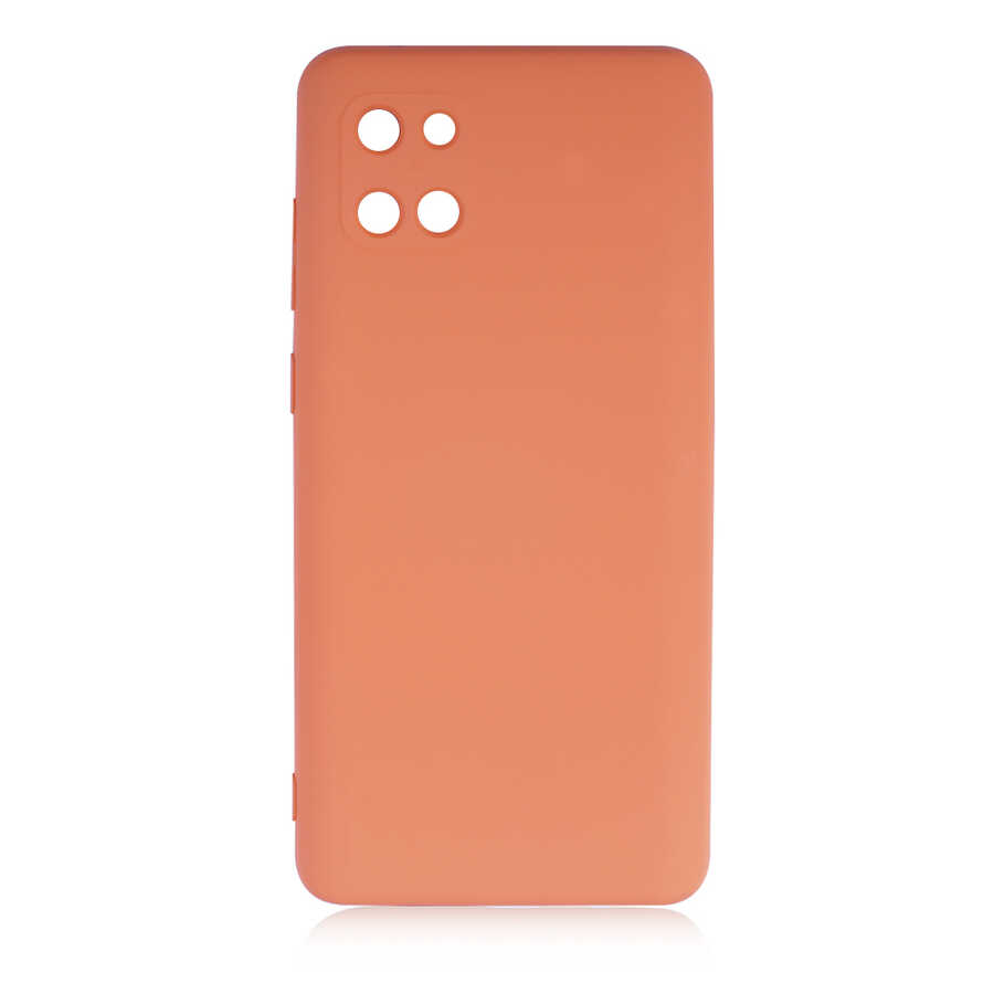 Galaxy Uyumlu A81 (Note 10 Lite) Kılıf Zore Mara Lansman Kapak-Turuncu